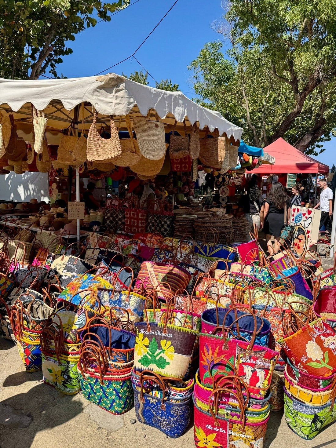 Marché créole Réunion