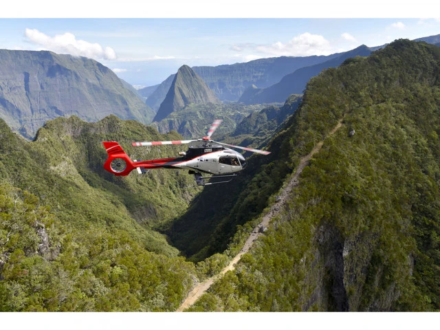 Survol hélicoptère Réunion