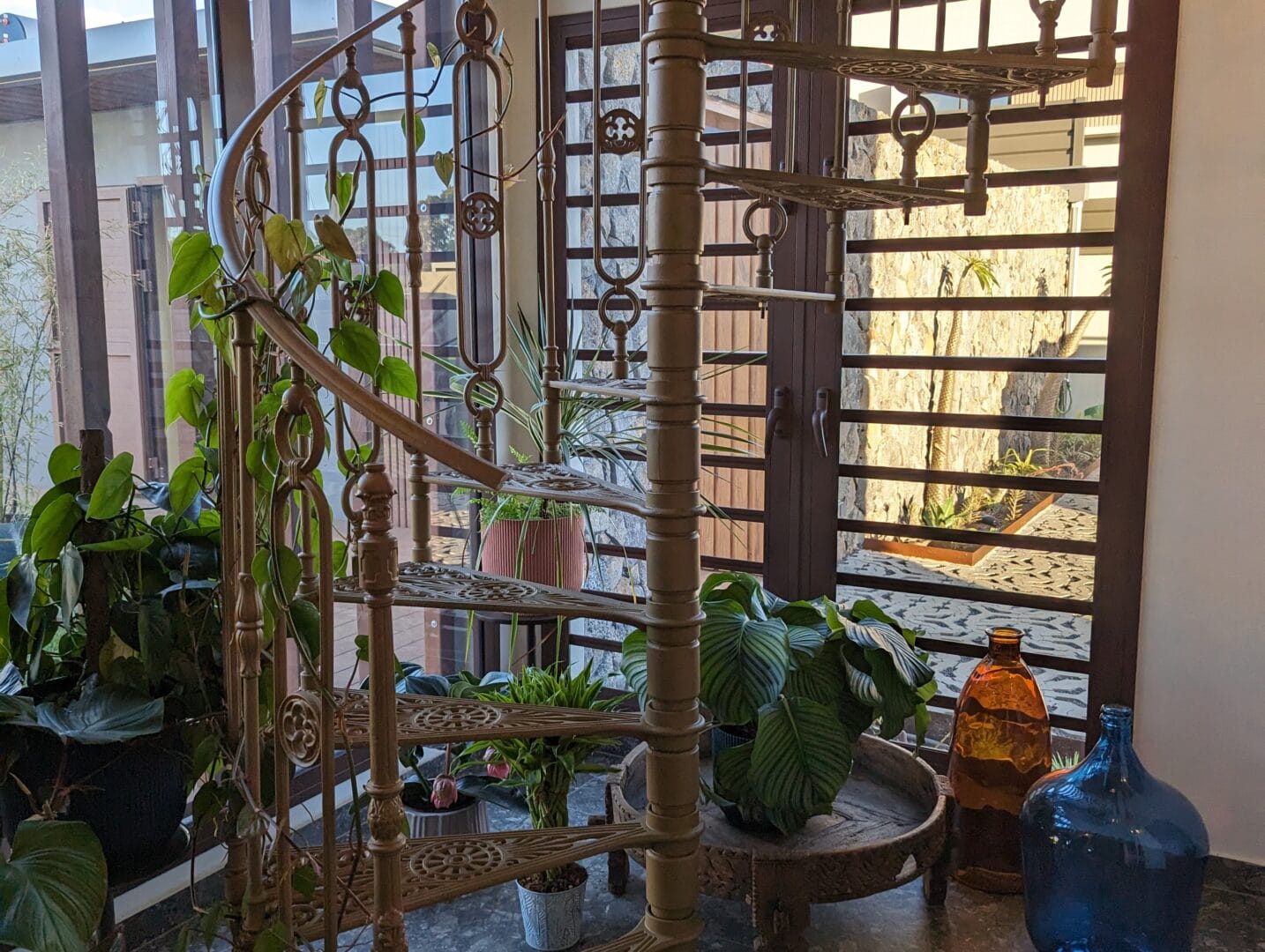 escalier maison Saint-Pierre