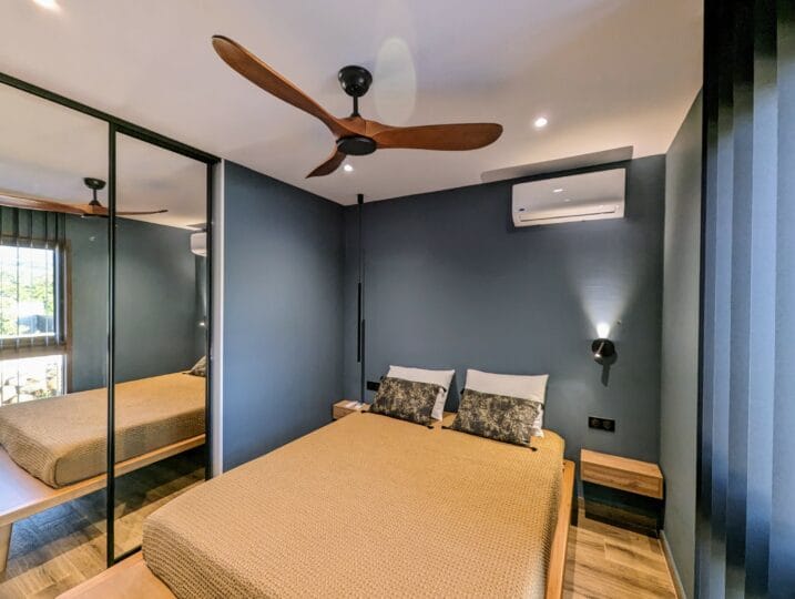 Chambre confortable dans une maison à louer à Saint Pierre