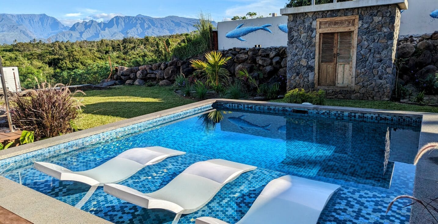 Villa de vacances avec piscine à Saint-Pierre, La Réunion