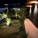 Jardin terras maison Saint-Pierre